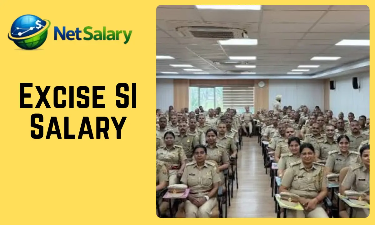 Excise SI Salary