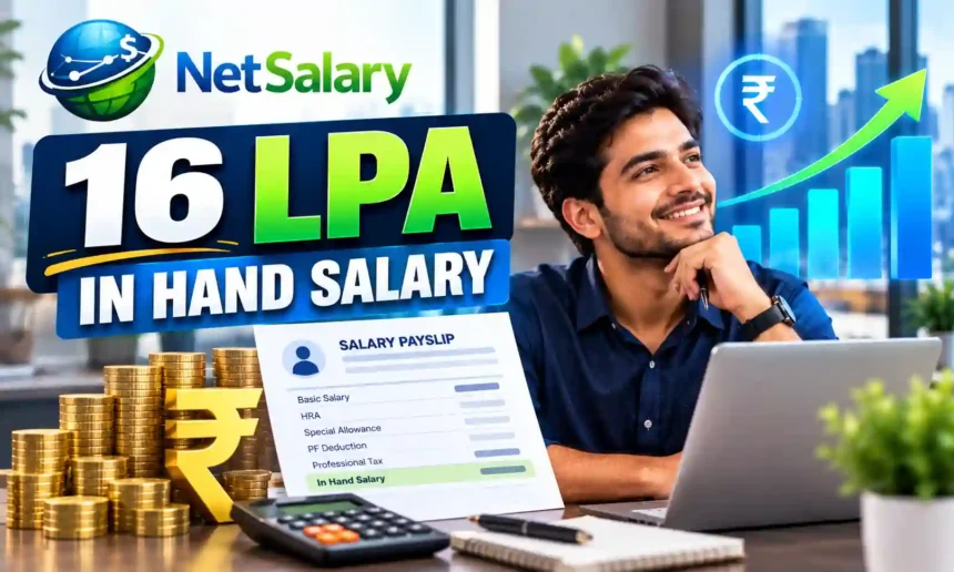 16 LPA in hand salary